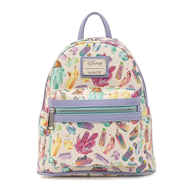Disney - Crystal Sidekicks AOP - Mini-Rucksack - ca. 23x27cm - Loungefly