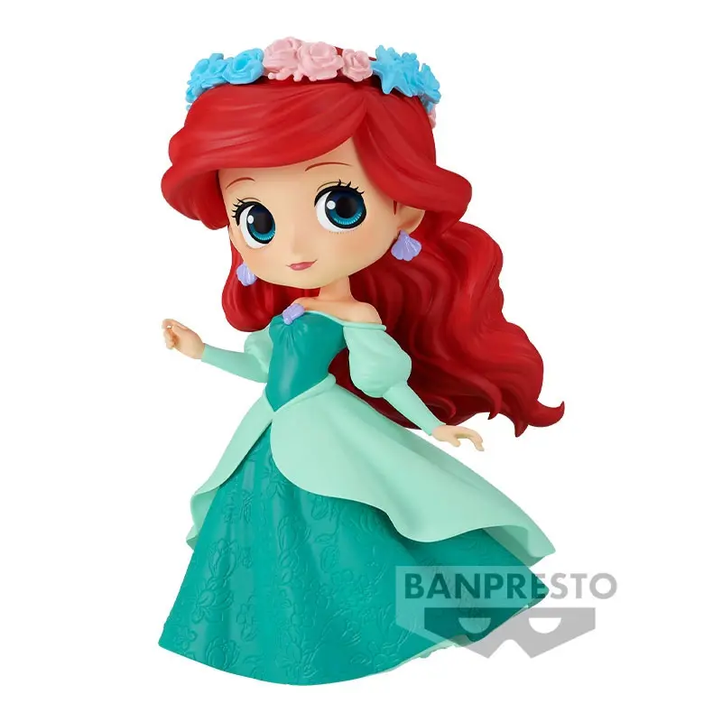Disney Flower Style Q Posket Figur Arielle Ver. A