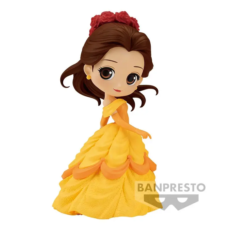 Disney Flower Style Q Posket Figur Belle Ver. A