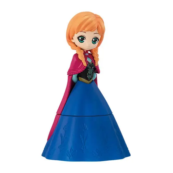 Disney Frozen Capchara Heroine Doll Gashapon Figur Anna (A)