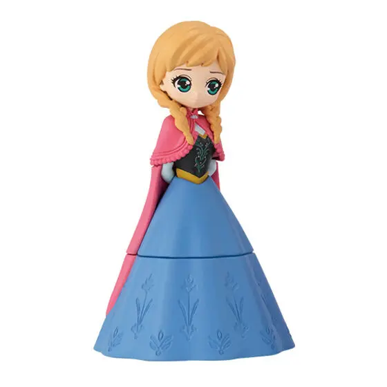 Disney Frozen Capchara Heroine Doll Gashapon Figur Anna (B)