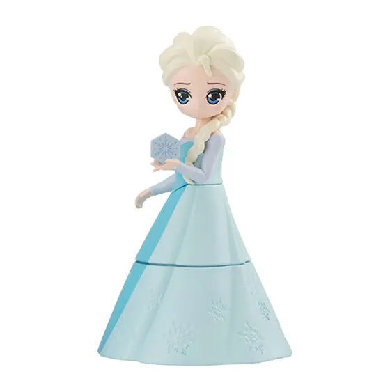 Disney Frozen Capchara Heroine Doll Gashapon Figur Elsa (B)