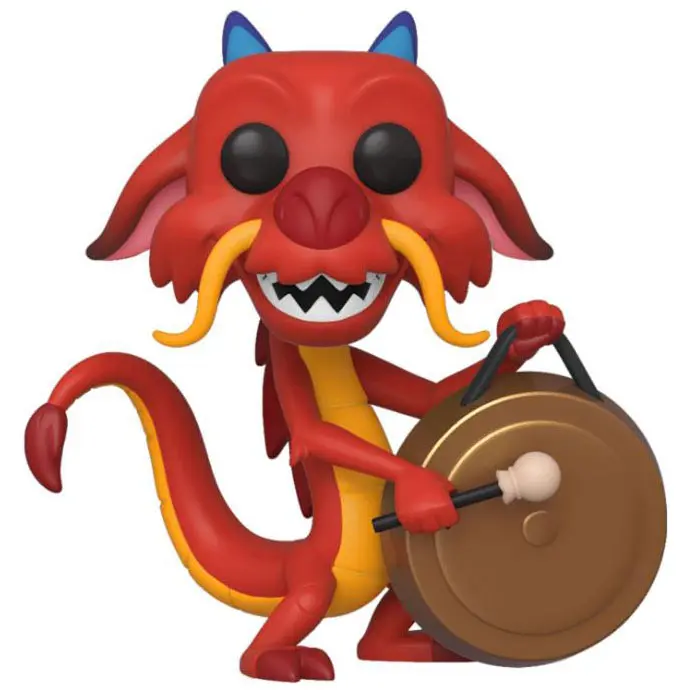 Disney Mulan POP! Movies Vinyl Figur Mushu w/Gong