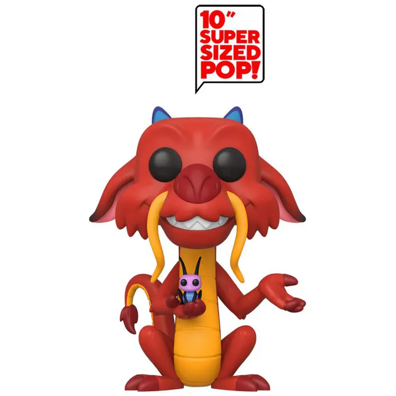 Disney Mulan Super Sized POP! Vinyl Figur Mushu