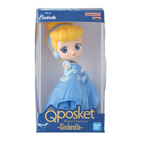 Disney Q Posket Gashapon Miniatur Cinderella