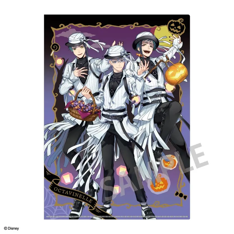Disney Twisted Wonderland Clearfile Octavinelle Scary Dress Ver.