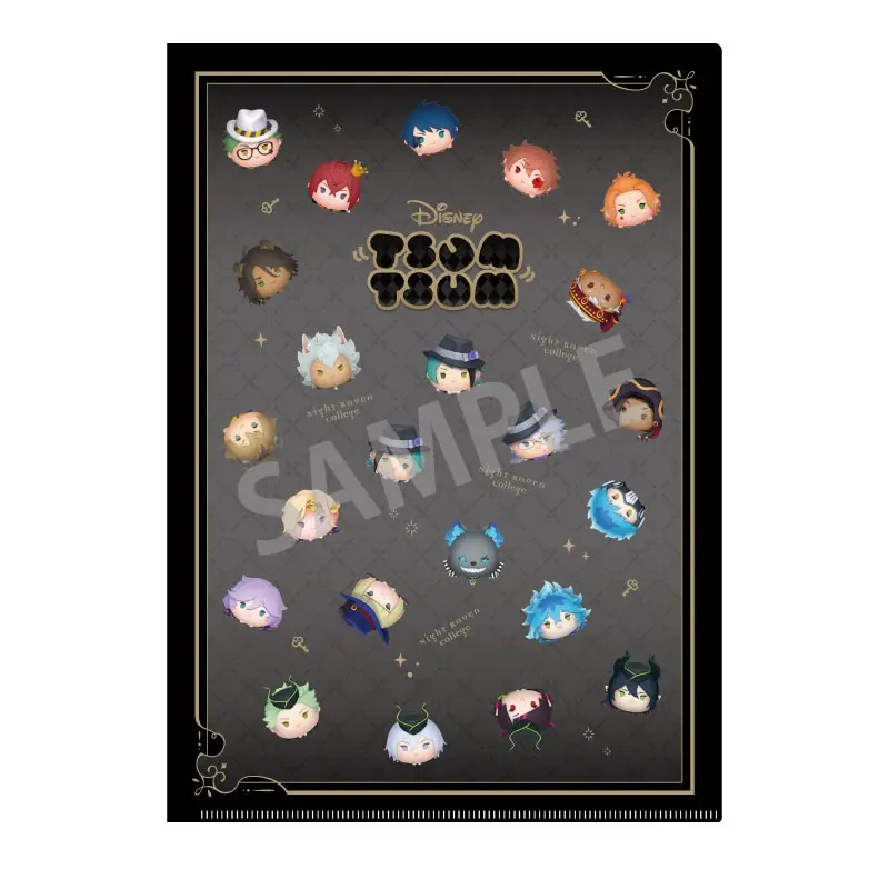 Disney Twisted Wonderland Dormitory Clothes Clearfile