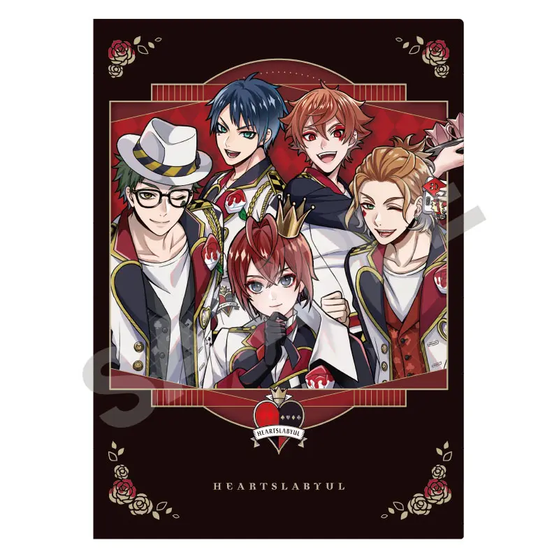 Disney Twisted Wonderland Frame Clearfile Heartslabyul