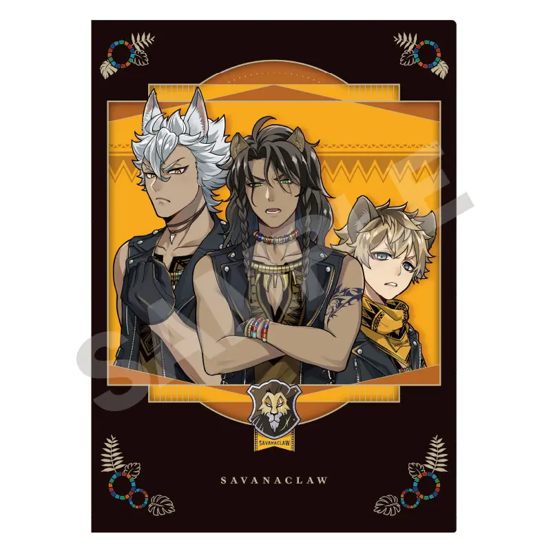 Disney Twisted Wonderland Frame Clearfile Savanaclaw