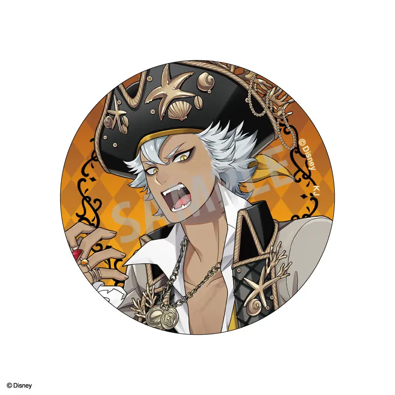 Disney Twisted Wonderland Scary Dress Version Vol. 1 Button Jack Howl