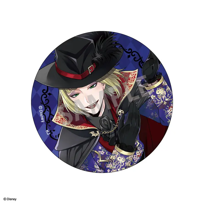 Disney Twisted Wonderland Scary Dress Version Vol. 2 Button Rook Hunt