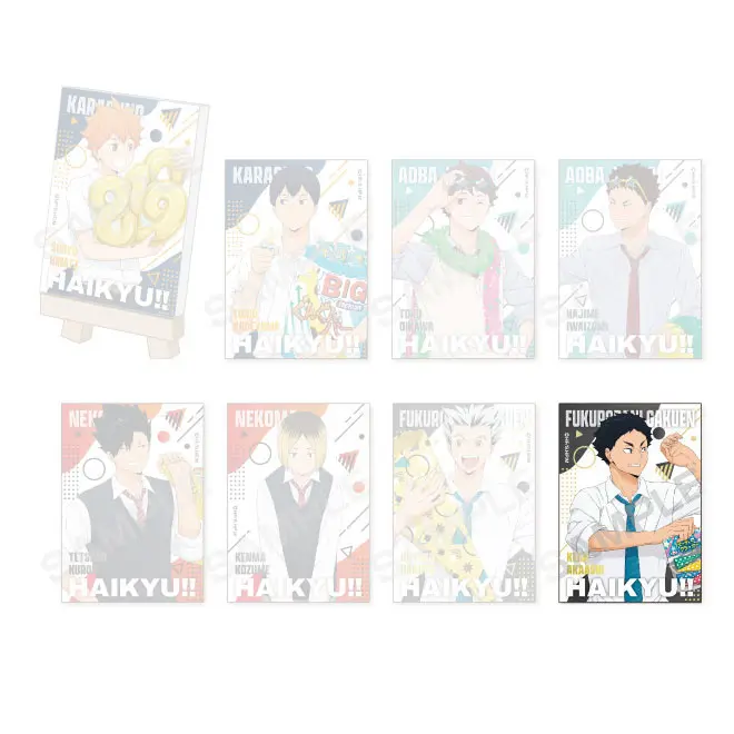 [Don Quijote Japan] Haikyuu!! x Don Quijote Party Version Canvas Board Keiji Akaashi