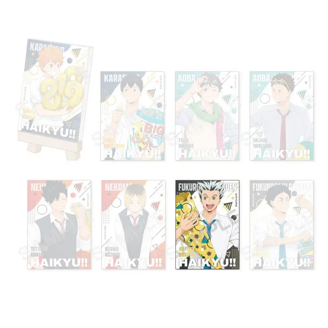 [Don Quijote Japan] Haikyuu!! x Don Quijote Party Version Canvas Board Kotaro Bokuto