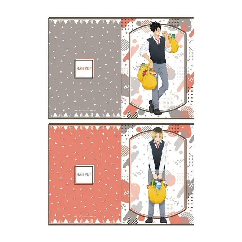 [Don Quijote Japan] Haikyuu!! x Don Quijote Party Version Clearfile-Set Tetsuro Kuroo & Kenma Kozume