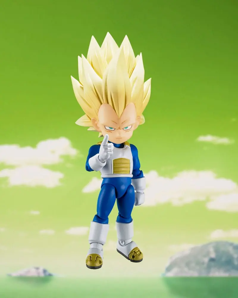 Dragon Ball Daima S.H.Figuarts Actionfigur Super Saiyan 3 Vegeta (Mini) 8 cm