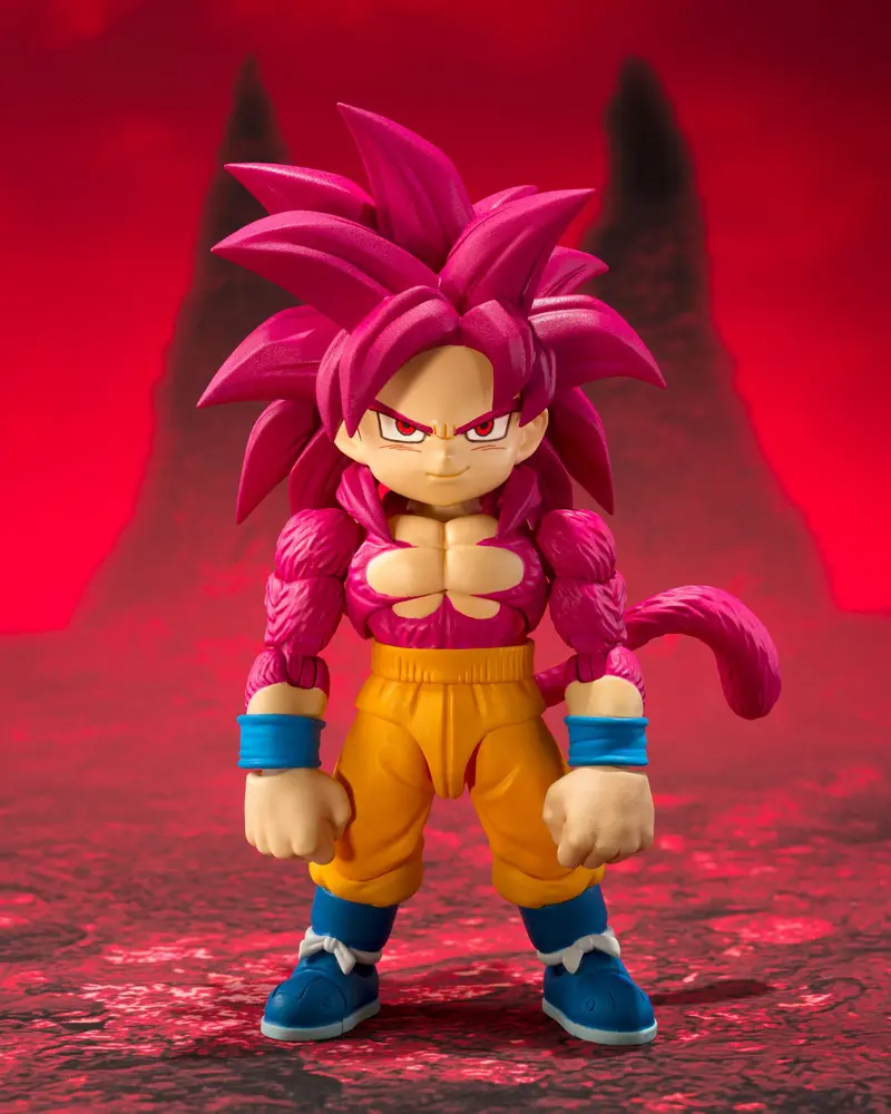 Dragon Ball Daima - Super Saiyan Level 4 Son Goku (Mini) - S.H. Figuarts Figur (Bandai)