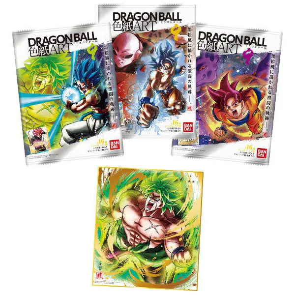 Dragon Ball Shikishi Art. 9 Broly *Goldeffekt*