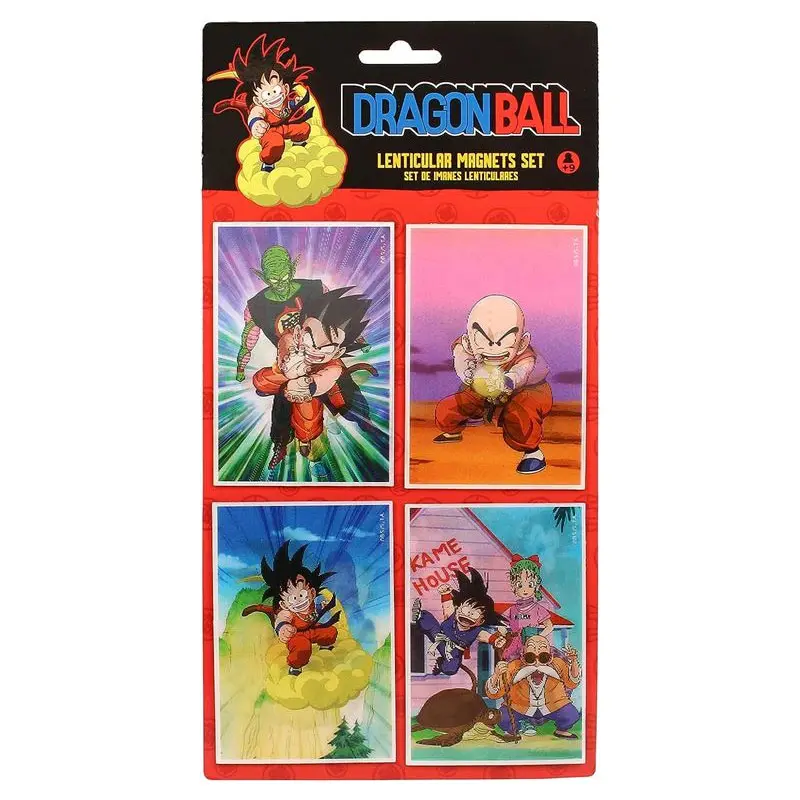Dragon Ball Wackelbild Magnet-Set