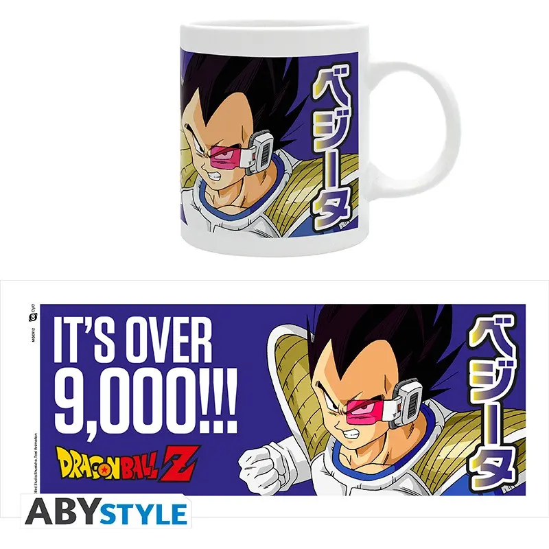 Dragon Ball Z Becher Vegeta "Over 9000!"