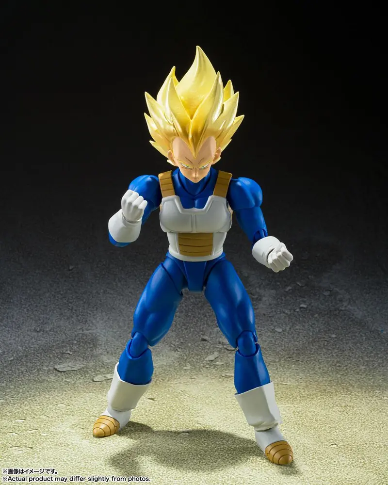 Dragon Ball Z - Super Saiyan Vegeta - Awakened Super Saiyan Blood - S.H. Figuarts Figur (Bandai)