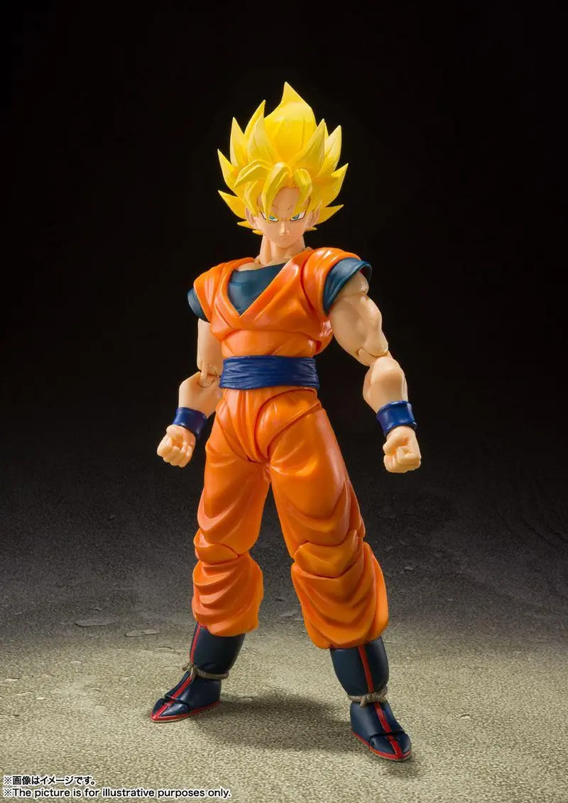 Dragonball Z S.H. Figuarts Actionfigur Super Saiyan Full Power Son Goku 14 cm