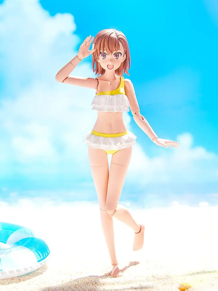 DX Ver. A Certain Scientific Railgun T Plastic Model Kit Mikoto Misaka 16 cm