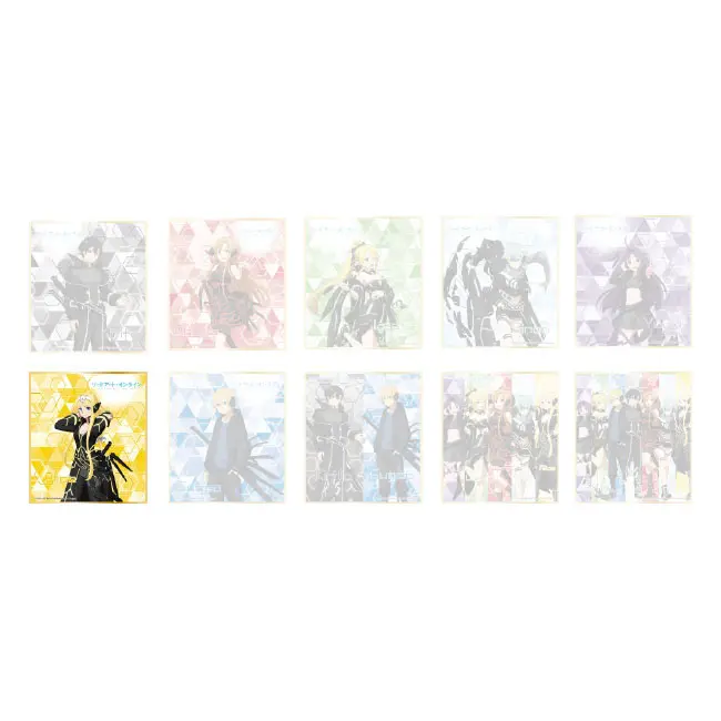 [Edion Exclusive] Sword Art Online x Edion Metallic Shine Shikishi Alice Zuberg