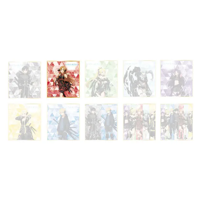 [Edion Exclusive] Sword Art Online x Edion Metallic Shine Shikishi Asuna