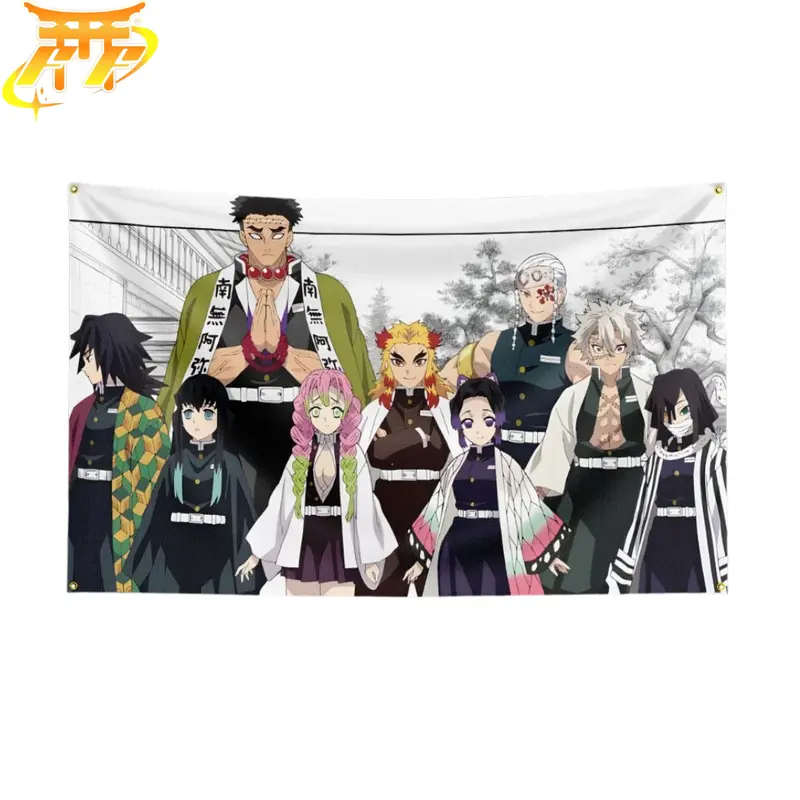 Elite-Dämonenjäger Flagge – Demon Slayer