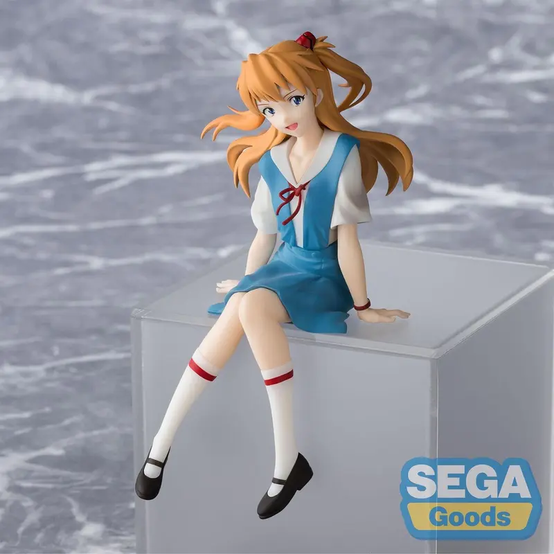 Evangelion - Asuka Shikinami Langley - PM Perching PVC Statue - 14 cm - SEGA