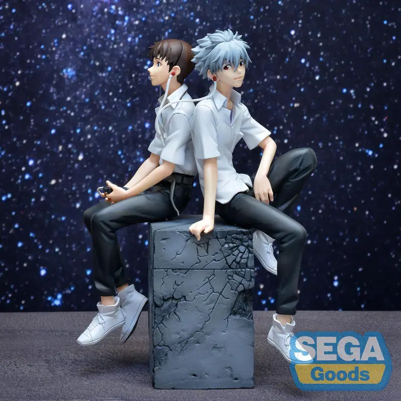 Evangelion - Kaworu Nagisa (Shinji & Kaworu Ver.) - Luminasta PVC Statue - 17 cm - SEGA