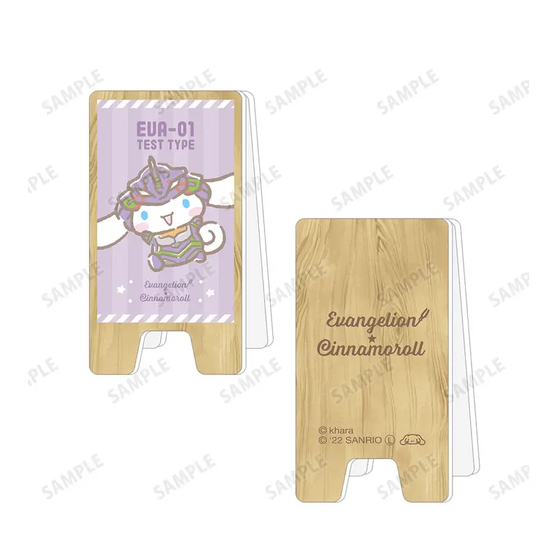 Evangelion x Cinnamoroll Signboard Style Memo Stand EVA01