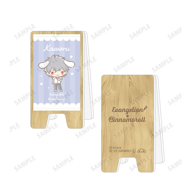 Evangelion x Cinnamoroll Signboard Style Memo Stand Kaworu (A)
