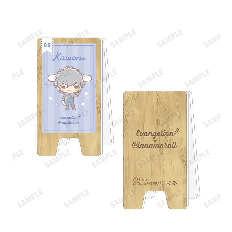Evangelion x Cinnamoroll Signboard Style Memo Stand Kaworu (B)