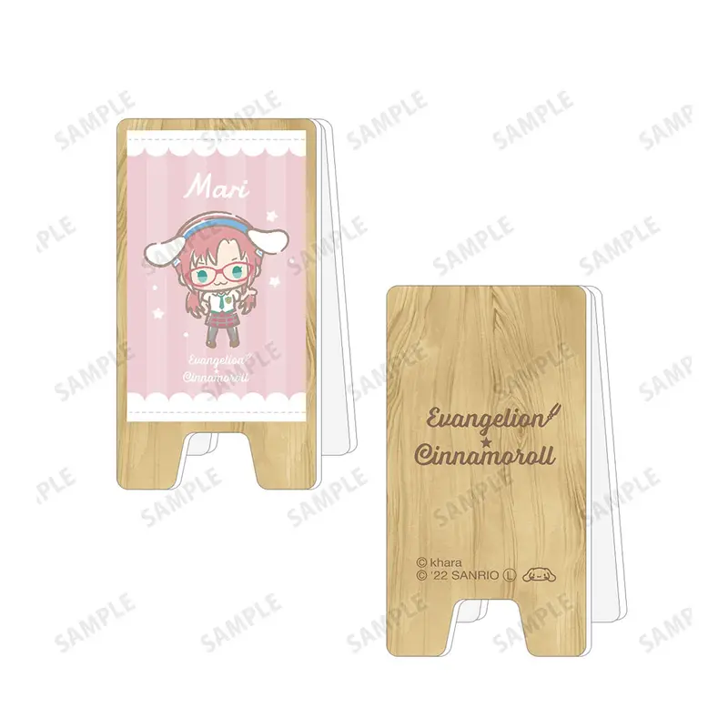 Evangelion x Cinnamoroll Signboard Style Memo Stand Mari (A)