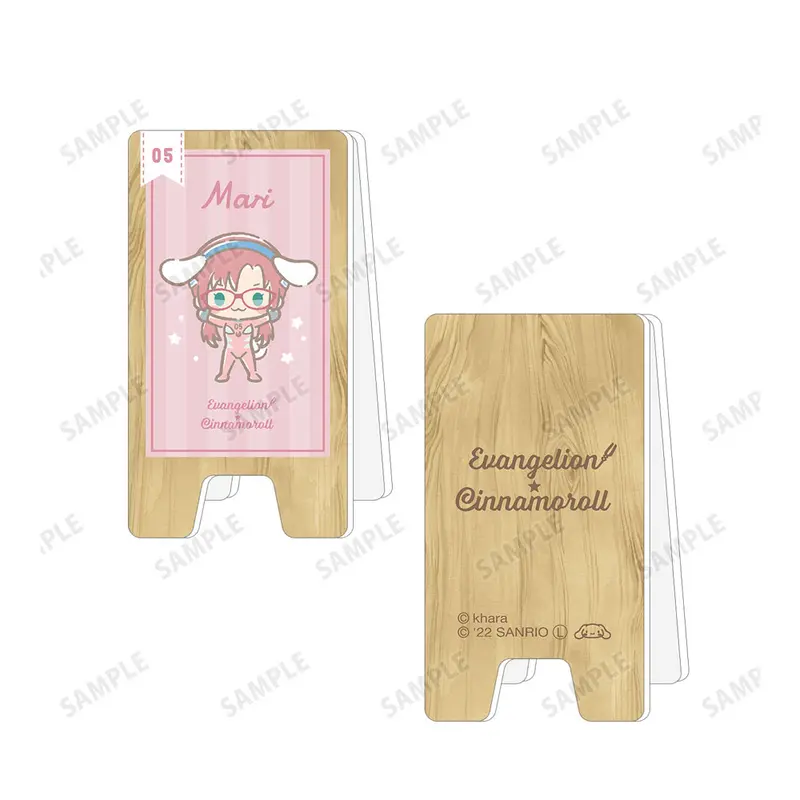 Evangelion x Cinnamoroll Signboard Style Memo Stand Mari (B)