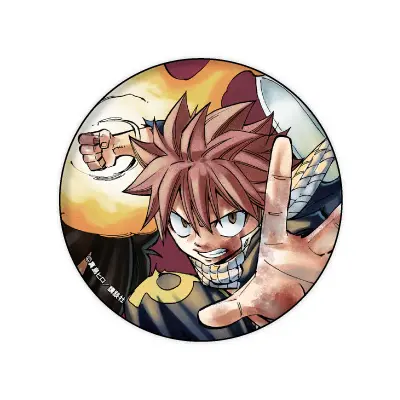 Fairy Tail Button Natsu Dragneel (A)