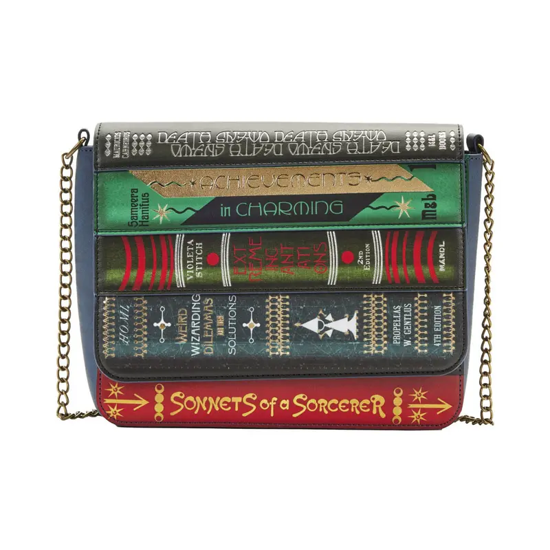 Fantastic Beasts - Magical Books - Chain Strap Crossbody Bag - 24x18x8cm - Loungefly