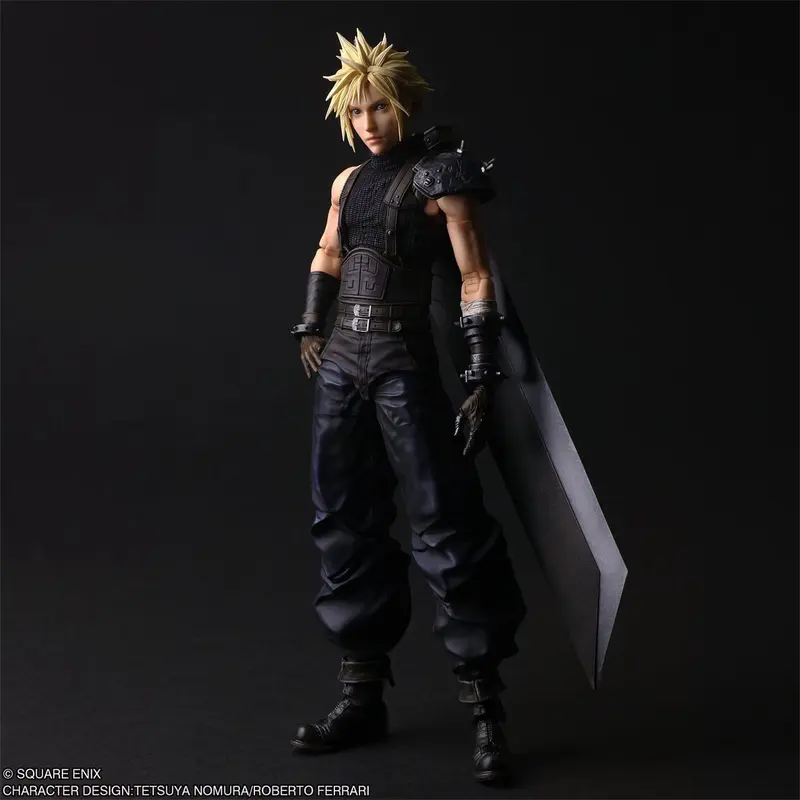 Final Fantasy VII Rebirth - Cloud Strife - Play Arts Shin Figur (Square Enix)