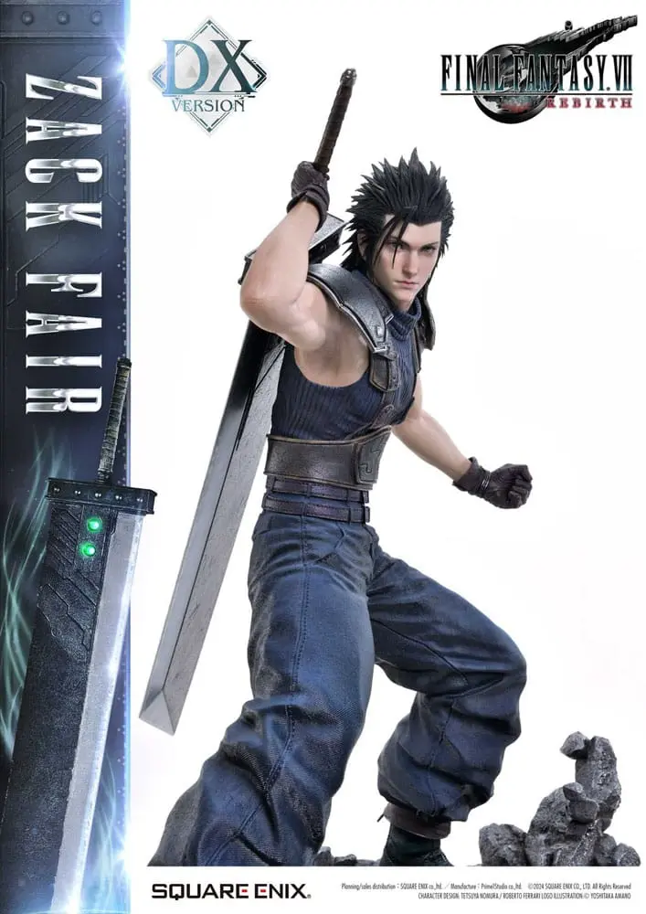 Final Fantasy VII Rebirth Masterline Statue 1/4 Zack Fair Deluxe Ver. 57 cm