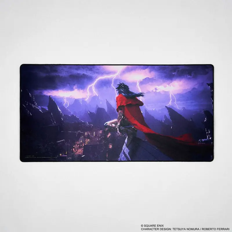 Final Fantasy VII Rebirth Mousepad Vincent Key Art