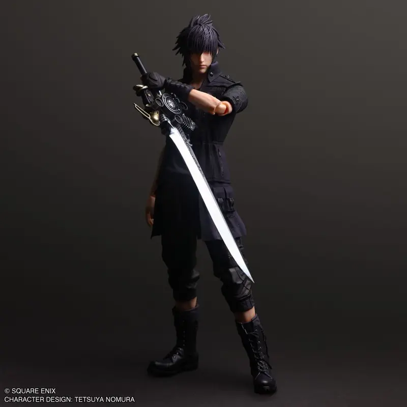 Final Fantasy VII Rebirth Play Arts Shin Actionfigur Noctis Lucis Caelum 27 cm