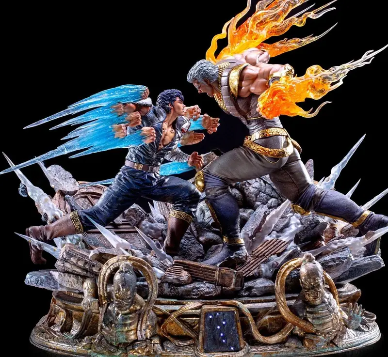 Fist of the North Star Elite Exclusive Statue 1/6 Kenshiro vs Raoh 59 cm