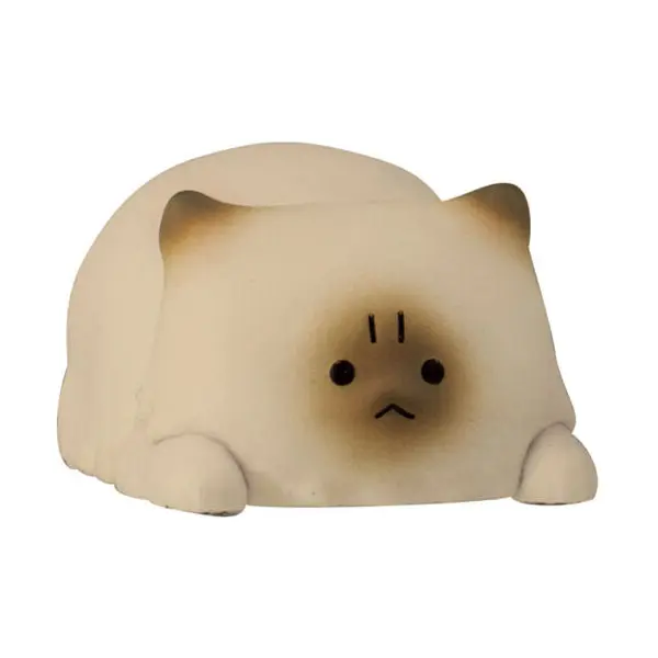 Fluffy Angry Cats Figur - Siam - Gashapon