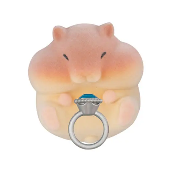 Fluffy Hamster CapChara Gashapon Figur (F)