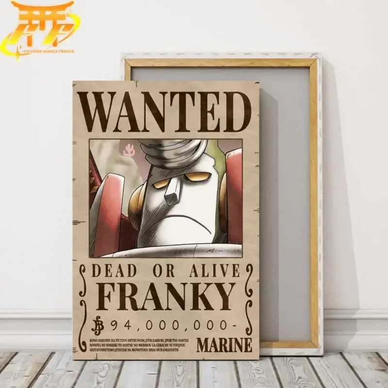 Franky Wanted Poster – One Piece