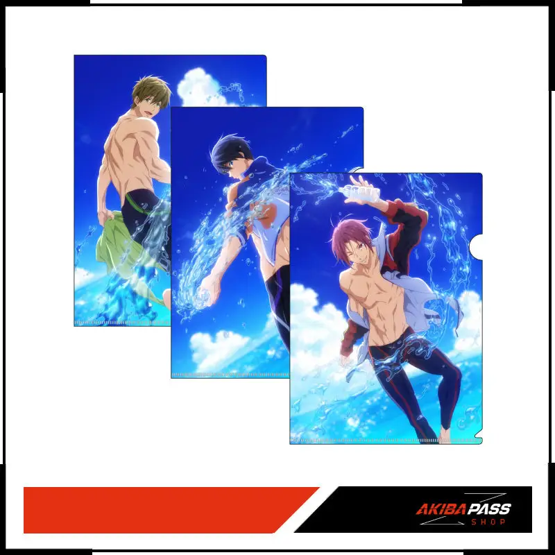 Free! Road to the World - the Dream - Klarsichtfolien-Set