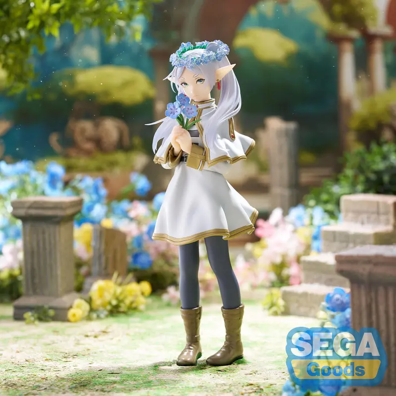 Frieren - Frieren im Blumengarten - Figur - 18cm - Sega