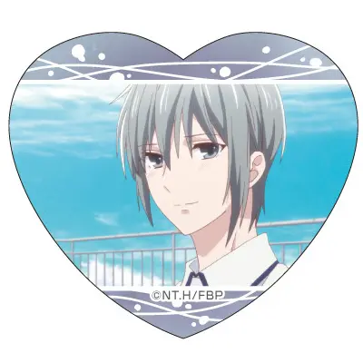 Fruits Basket 2in1 Clip/Button Yuki Soma