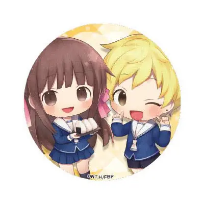 Fruits Basket CharaToria Button Tohru Honda & Momiji Soma